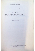 Wstęp do petrochemii