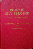 Polskie siły zbrojne w drugiej wojnie światowej Tom I Część I
