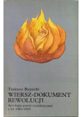 Wiersze- dokument rewolucji Antologia poezji socjalistycznej z lat 1880 - 1905