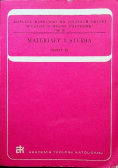 Materiały i studia Tom VIII zeszyt  4