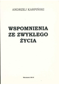Wspomnienia ze zwykłego życia