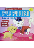 Pupilki pokaz mody 90 naklejek