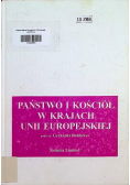 Państwo i Kościół w krajach Unii Europejskiej