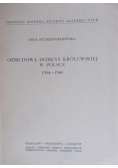Odbudowa Domeny Królewskiej w Polsce 1504 - 1548