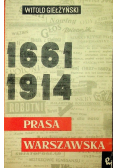 Prasa warszawska 1661-1914