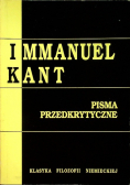 Pisma przedkrytyczne