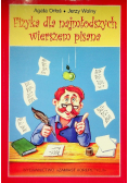 Fizyka dla najmłodszych wierszem pisana