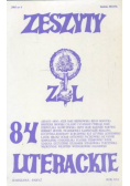 Zeszyty Literackie Nr 84