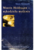 Martin Heidegger Rękodzieło Myślenia