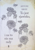 To jest zjawisko I na to nie ma rady