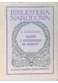 Podróż z Petersburga do Moskwy