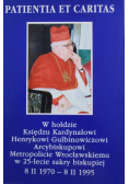 W hołdzie księdzu kardynałowi henrykowi
