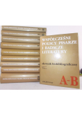 Współcześni polscy pisarze i badacze literatury - słownik bibliograficzny , Tom I do X