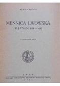 Mennica Lwowska w latach 1656 - 1657 1932 r.