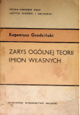 Zarys ogólnej teorii imion własnych