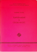 Temperament a osobowość