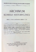 Archiwum Komisji Historycznej Tom III 1939 r.