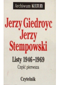 Listy 1946 - 1969 Część 2