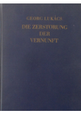 Die zerstorung der vernunft