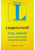 Duży Słownik polsko - hiszpański hiszpańsko - polski