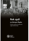 Rok 1918 na Górnym Śląsku