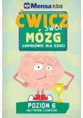 Mensa Kids Ćwicz swój mózg Łamigłówki dla dzieci Poziom 6 arcytrudne zagwozdki