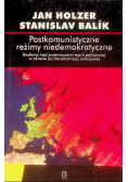 Postkomunistyczne reżimy niedemokratyczne
