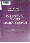 Założenia nauki administracji