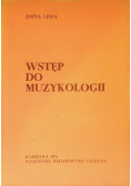 Wstęp do muzykologii