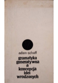 Gramatyka generatywna a koncepcja idei wrodzonych