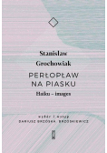 Perłopław na piasku. Haiku - images