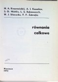 Równania całkowe