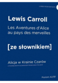 Alicja w Krainie Czarów w. francuska + słownik
