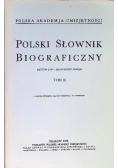 Polski słownik biograficzny Tom II