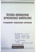 Sztuka skutecznej prezentacji publicznej