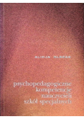 Psychopedagogiczne kompetencje nauczycieli szkół specjalnych