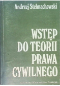 Wstęp do teorii prawa cywilnego