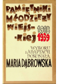 Pamiętniki młodzieży wiejskiej 1918 - 1939