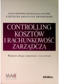 Controlling kosztów i rachunkowość zarządcza