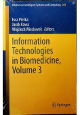 Information Technologies in Biomedicine Volume 3