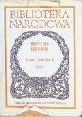 Kochowski Utwory poetyckie Wybór