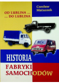 Historia fabryki samochodów