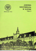 Jaskinia Niedźwiedzia w Kletnie Tom II