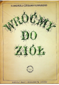 Wróćmy do ziół
