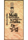 Myśli ludzi wielkich średnich oraz psa Fafika