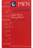 Right Word Wrong Word