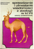 Sprawdzanie i utrwalanie wiadomości z zoologii