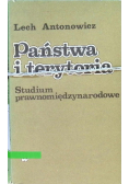 Państwa i terytoria Studium prawnomiędzynarodowe