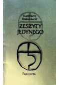 Zeszyty jedynego