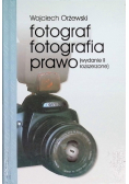 Fotograf fotografia prawo